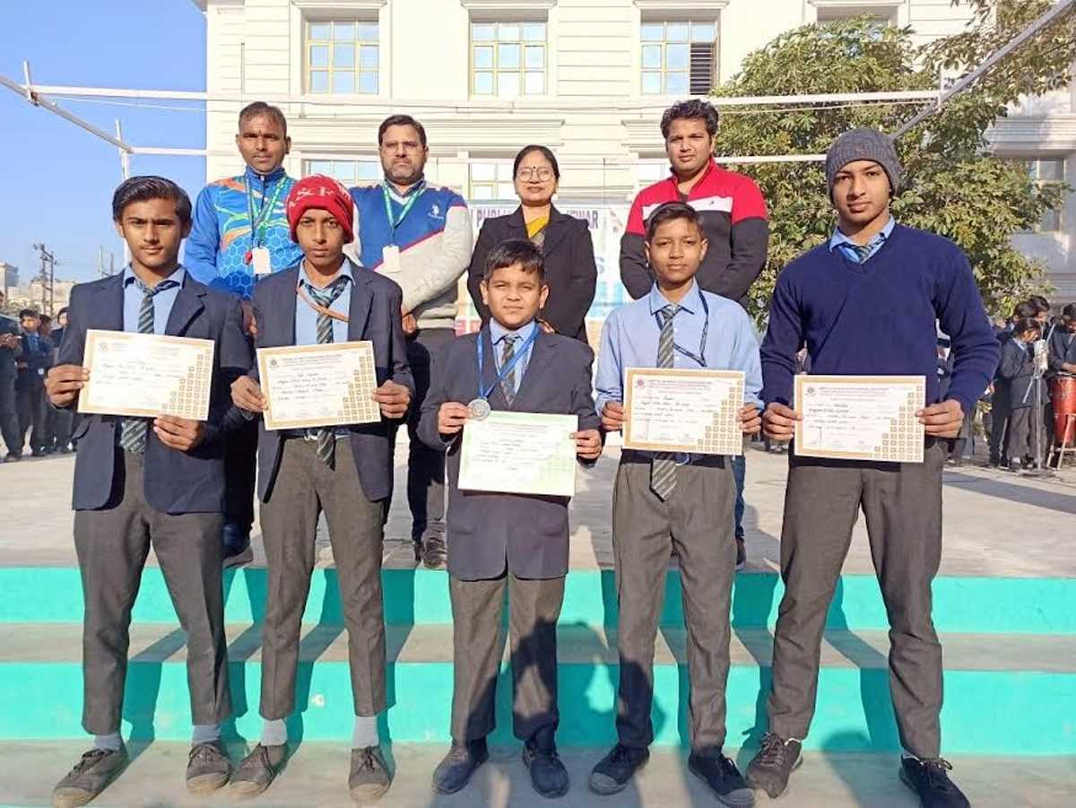 सीबीएसई की जूडो क्लस्टर में सूर्यांश शर्मा ने जीता रजत पदक